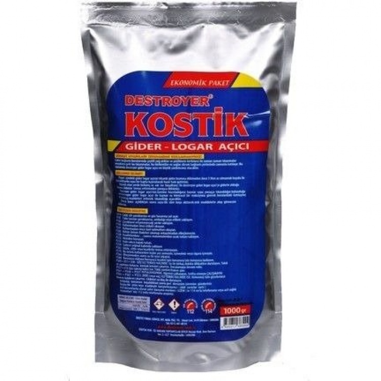 KOSTİK GİDER LOGAR AÇICI 1000 GR. (12 AD)