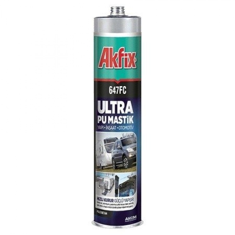 PU MASTİK OTOMOTİV- YAPI - GRİ 280 ML AKFİX P647